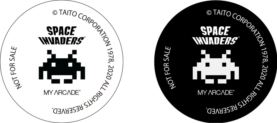 缶バッジ2個セット(インベーダー)