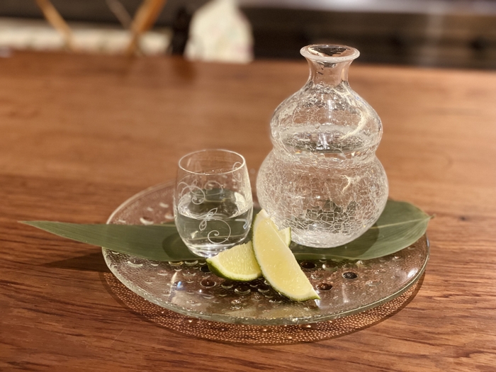 すだちやライムをいれて