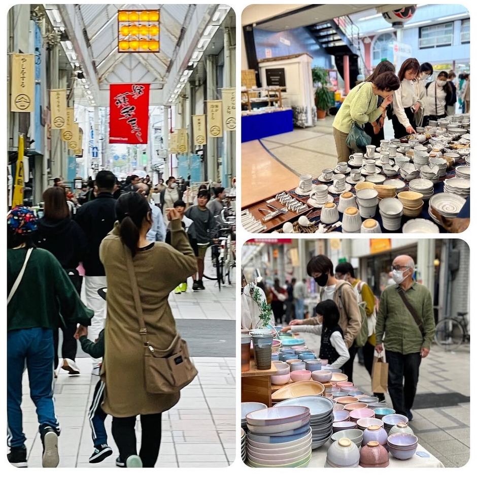 田町商店街会場