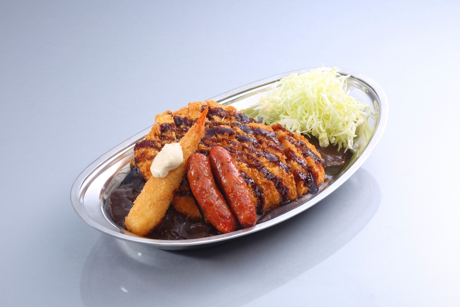 全部のせカレー　1,340円