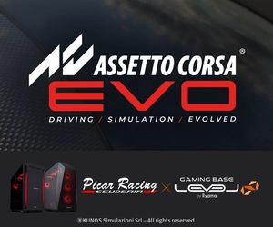 ゲーミングPC LEVEL∞、
レーシング・シミュレーター系YouTuber「ピカーチャンネル」コラボ
『Assetto Corsa EVO』推奨パソコン販売中