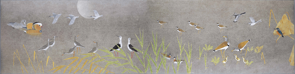 上村淳之「水辺の四季」平成21年(2009)