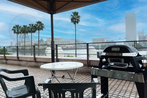 みなとみらいと海を一望できるロケーション