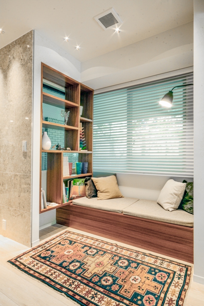 開放感はそのままに収納をプラス