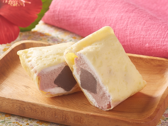 沖縄県産紅芋使用 しあわせクレープ 紅芋 イメージ画像