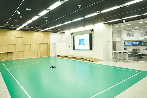 決勝戦会場 CACボッチャコート(1)