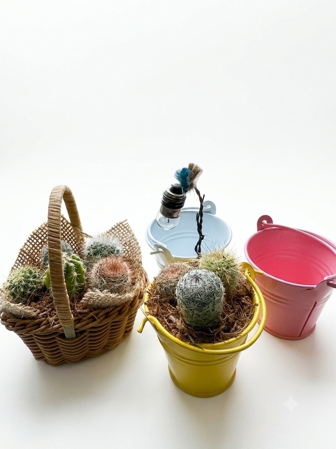 サボテン寄植えワークショップ