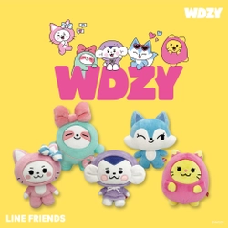 LINE FRIENDSとITZYが生んだキャラクター「WDZY」のグッズ エスケイジャパンから10月より発売開始！