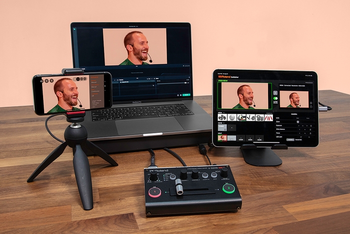 「AeroCaster Switcher」 使用イメージ