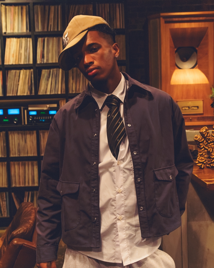 Raw Western Shirt Jacket_ BLUE NOTE