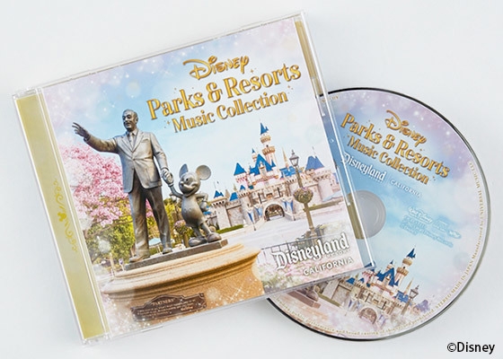 ▲【デラックス版】限定 スペシャルCD「Disney Parks & Resorts Music Collection」