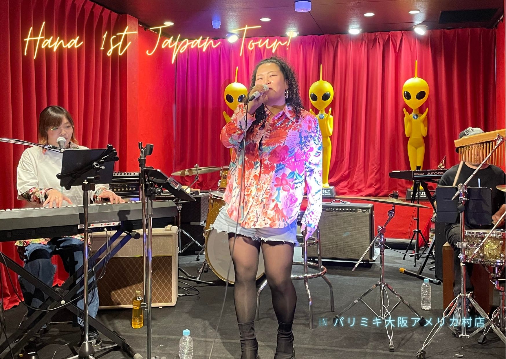 サラリーウーマンシンガーHana１st Japan Tour！ パリミキ 大阪 ...