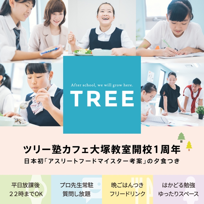 TREE開校1周年 バナー1