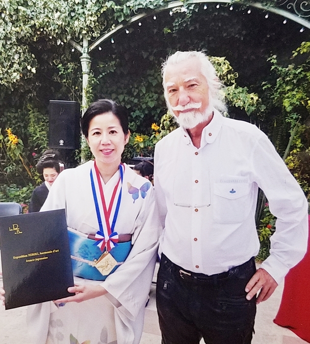 2018年 授賞式 パリ ベルシー美術館にて