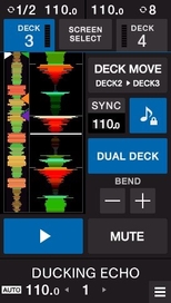 業界初　DECK MOVE機能(特許出願中)