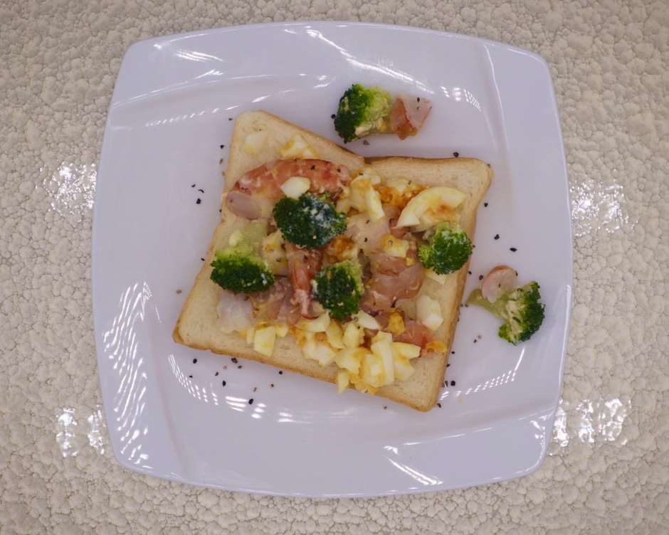 海老とブロッコリーのタルタル風