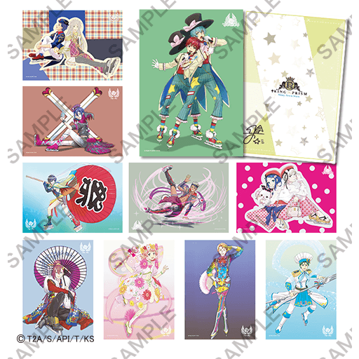 クリアファイル ED ver(全10種) 各385円(税込)