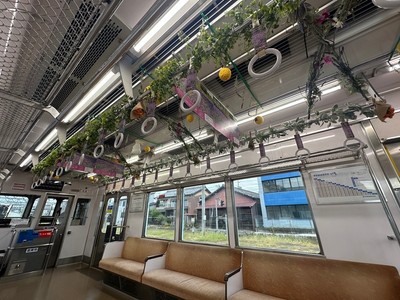 昨年の車内の様子