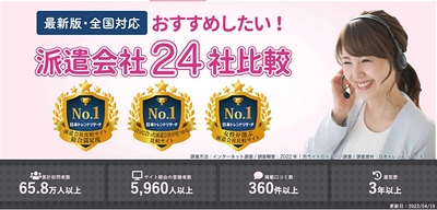 派遣会社おすすめ登録ナビ24選