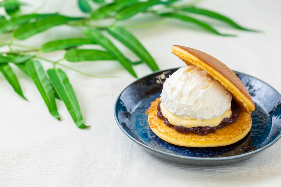 【冷やし】ばたーあんどら焼き 450円