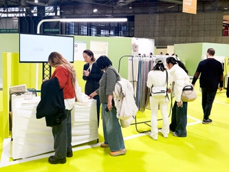 卵殻膜由来の次世代サステナブル繊維ovoveil（オボヴェール）を世界最高峰のテキスタイル⾒本市Première Vision Parisに出展