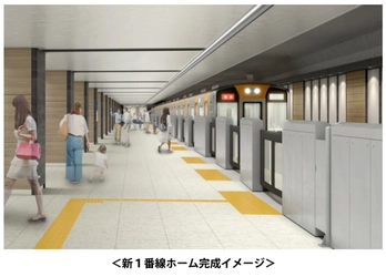 大阪梅田駅 新1番線の供用を開始します ～10月30日（土）始発から～