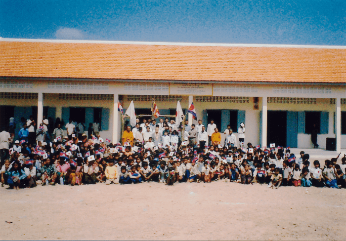 カンボジアの小学校