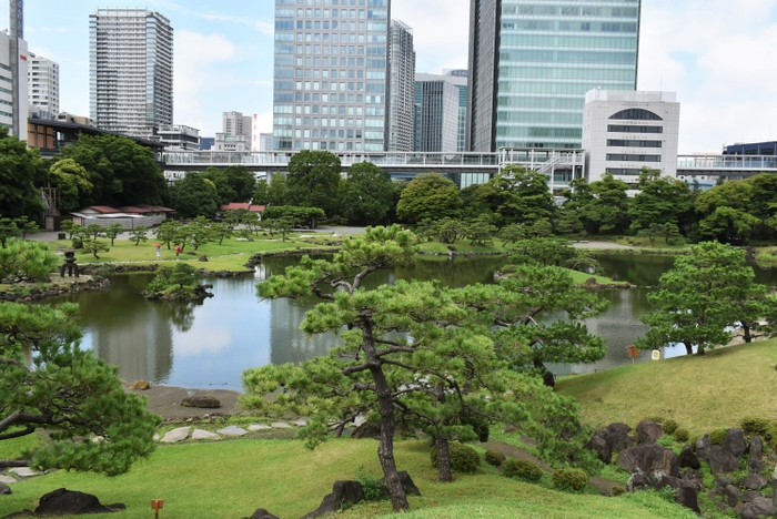 旧芝離宮恩賜庭園の風景