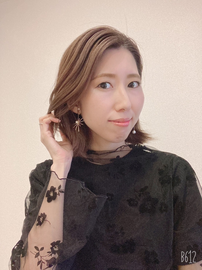 ウィッグ装着モデル