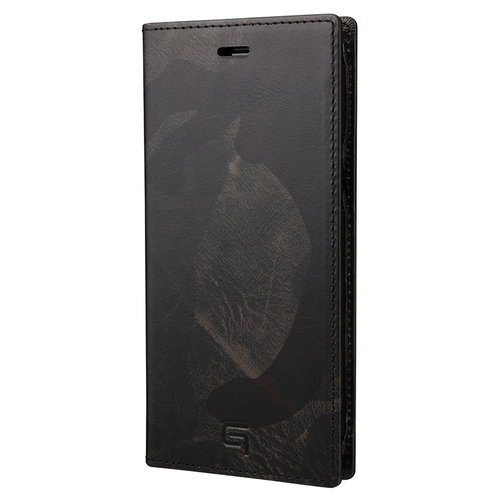 GRAMAS Desert Storm Genuine Leather Book Case for iPhone 12/12 Pro