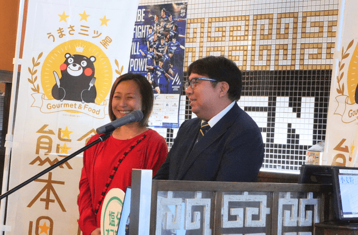 左:重光産業株式会社 副社⾧ 重光 悦枝氏、右:トイメディカル株式会社 代表取締役社長 竹下英徳