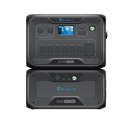 BLUETTI 家庭用バックアップ電源AC300&B300セット