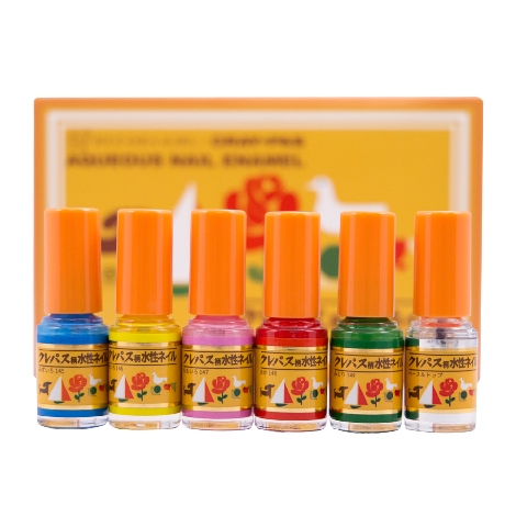 クレパス柄水性ネイルマットシリーズ5色+BTセット(3)