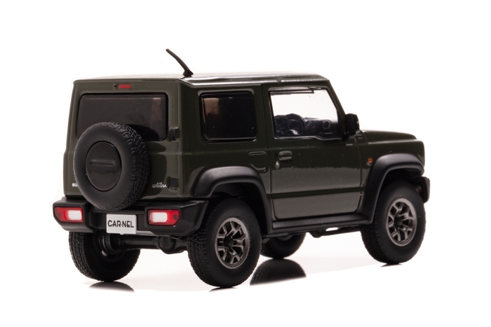 1/43 スズキ ジムニー シエラ JC (JB74W) 2018 Jungle Green/オプショングリル:後