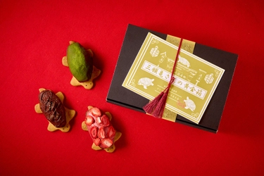 想いを託して贈る、“お守り菓子”。
「三願かめさんの黄金箱」誕生