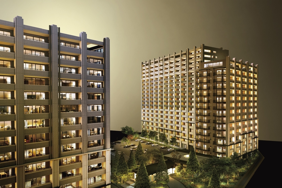 ヴェレーナグラン北赤羽 外観完成予想CG