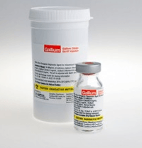 図. 放射性医薬品の製品画像