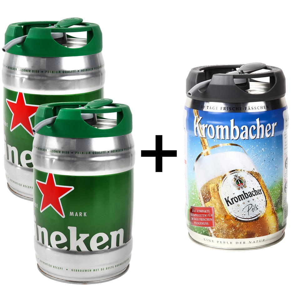 ハイネケン樽生5L2本セットを購入でクロンバッハー1本を無料同送