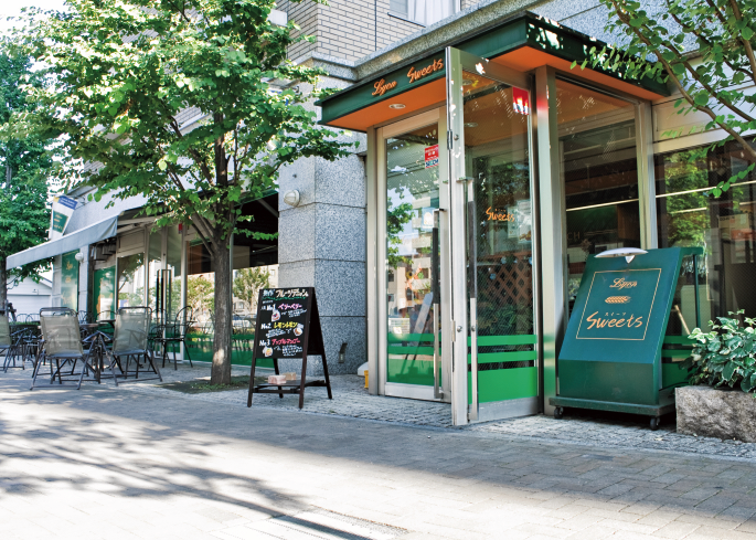 リヨンスイーツ外観