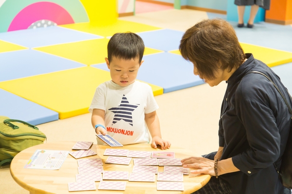 「ダンボールミックス　えあわせあそび」