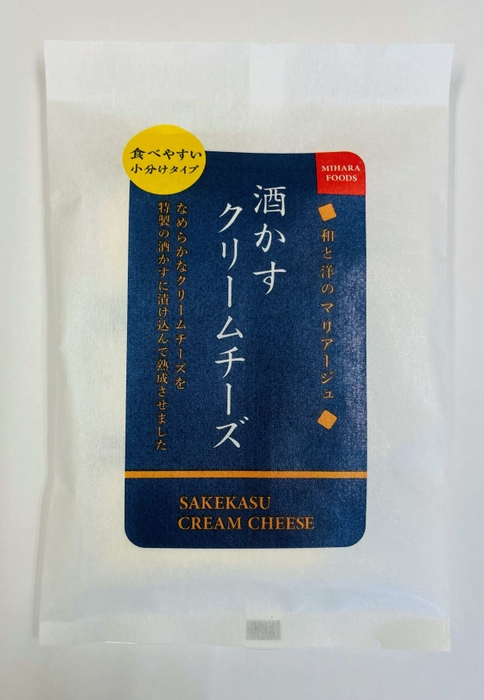 酒かすクリームチーズパッケージ