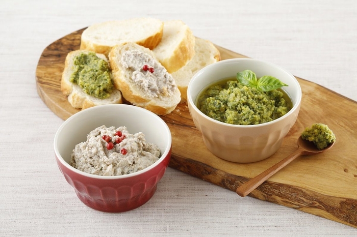 ベアバの大人レシピ2 ディップ2種