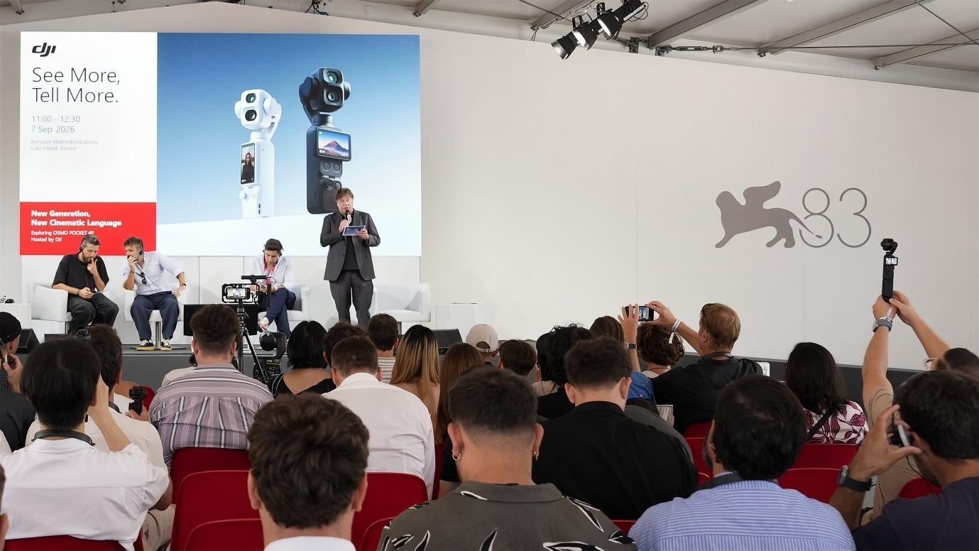 DJI、ヴェネツィア国際映画祭で瀧本幹也監督の新作など2作品を披露 全編「Osmo Pocket 4P」で撮影