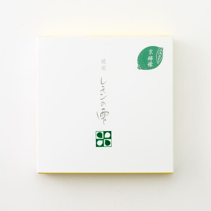 琥珀 レモンの雫（京檸檬）外箱