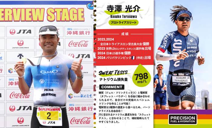 プレシジョンサポート選手：寺澤光介選手