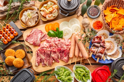 BBQ新メニュー(日本コース)