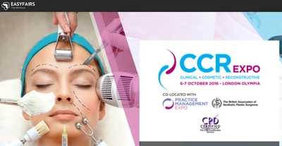 国際展示会 「美容医療・再建医療エキスポ：2017年」(Easyfairs UK Ltd.主催）の出展お申込み受付開始