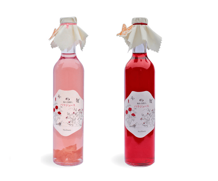 福山薔薇人 バラジュース 赤・ピンク