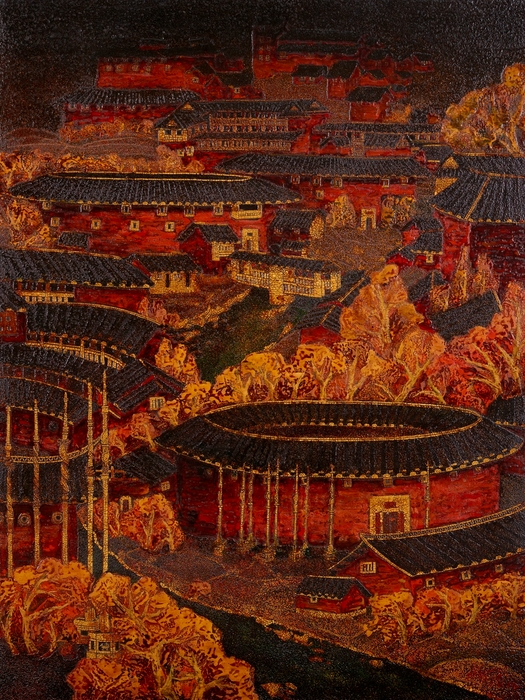 周榕清 「黄金色の秋」