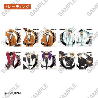 トレーディングミニ色紙（全10種） 各550円（税込）